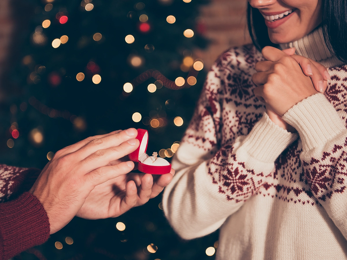 Planning the perfect Christmas proposal